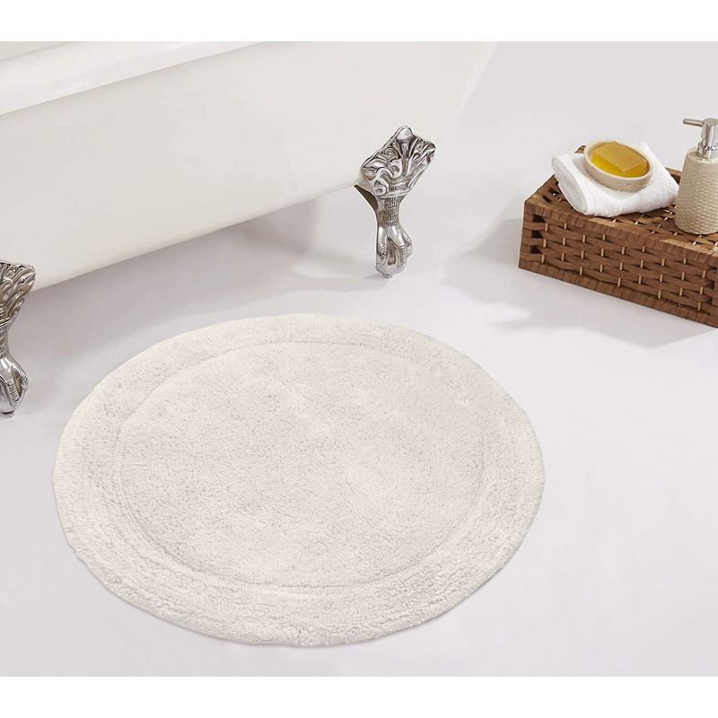 Waterford Collection Cotton Tufted Bath Rug - Home Weavers, 1 of 5