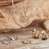Silpada 'Florid' Sterling Silver with 14K Yellow Gold Plating Cubic Zirconia Drop Earrings - 4 of 4