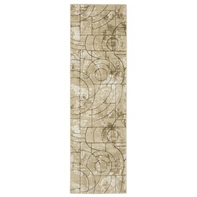 Oriental Weavers Reed RE10A Beige/ Brown Indoor Area Rug - 2'3" x 7'6"