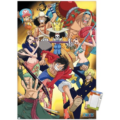 Trends International One Piece: Fishman Island - Crew Gold Unframed ...