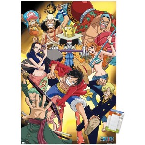 Trends International One Piece: Fishman Island - Crew Gold Unframed Wall Poster Prints - 1 of 4