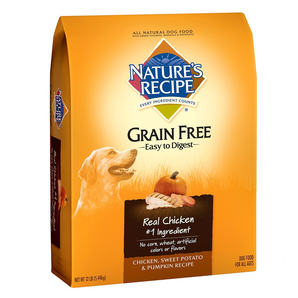 Pet Food Nature's Recipe 12 Pound