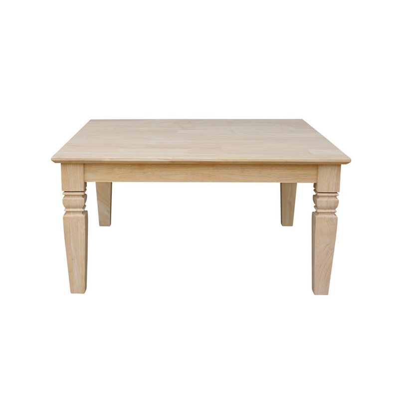 Java Square Coffee Table Wood/Tan - International Concepts, 3 of 9