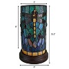 Amora Lighting Tiffany Style Accent Table Lamp 10.5" High - 4 of 4