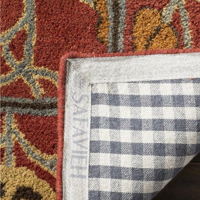Heritage Red Hand-Tufted Wool 8' x 10' Area Rug