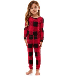 Emerson Road Matching Family Christmas Pajama Set, Buffalo Print - 1 of 4