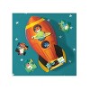 Djeco Spaceship Silhouette Puzzle, 24 Pieces, 16 x 12 inches, Ages 3 and Up - 3 of 3