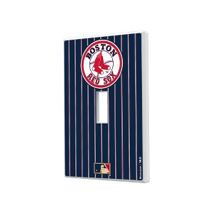MLB Cooperstown East Teams Pinstripe Hidden-Screw Light Switch Plate for Single Toggle - 1 of 4
