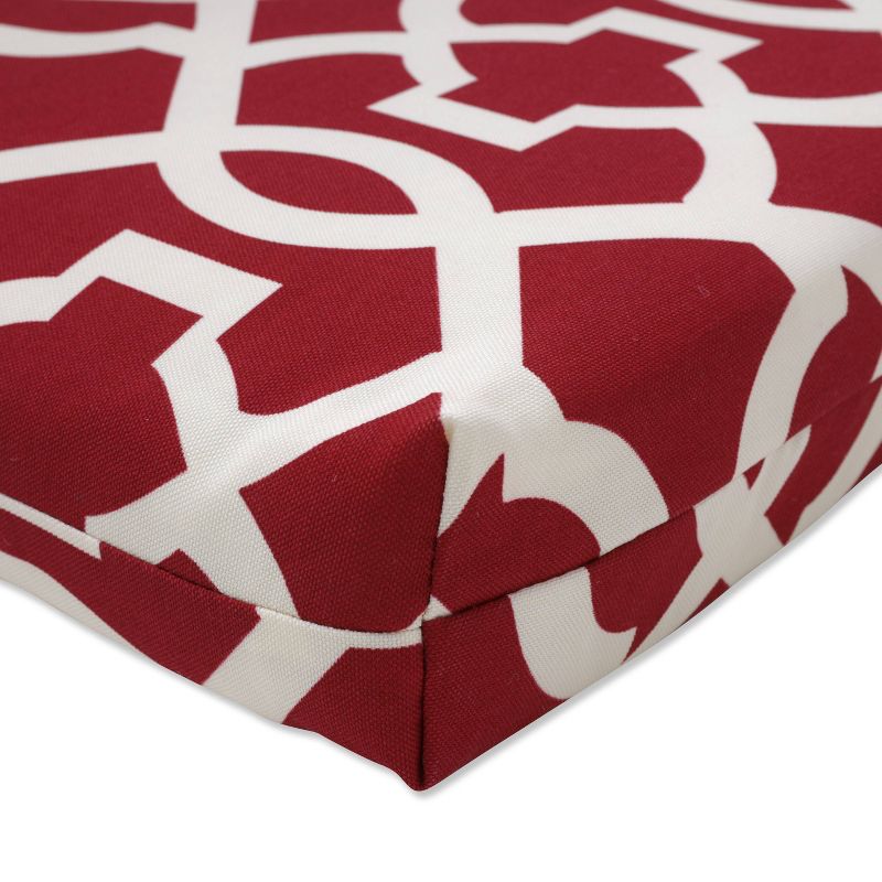 Geometric Outdoor Chaise Lounge Cushion - Pillow Perfect, 4 of 7