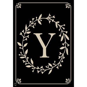 Briarwood Lane Everyday Garden Flag 12x18 For Outdoor Briarwood Lane Classic Monogram Letter Y Garden Flag Flags For Outside - 1 of 4