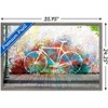 Trends International Ghost Bike Framed Wall Poster Prints - 3 of 4
