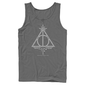 Mens Harry Potter Deathly Hallows Symbol Tank Top - 1 of 4