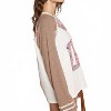 Women's Varsity Waffle Knit Top - POL - 2 of 4