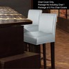 PiccoCasa Waterproof PU Leather Pub Counter Height Side Chair Covers with Elastic Band - 2 of 4