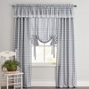 BrylaneHome Buffalo Check Tier Curtain Set, Valance Not Included - 2 of 2