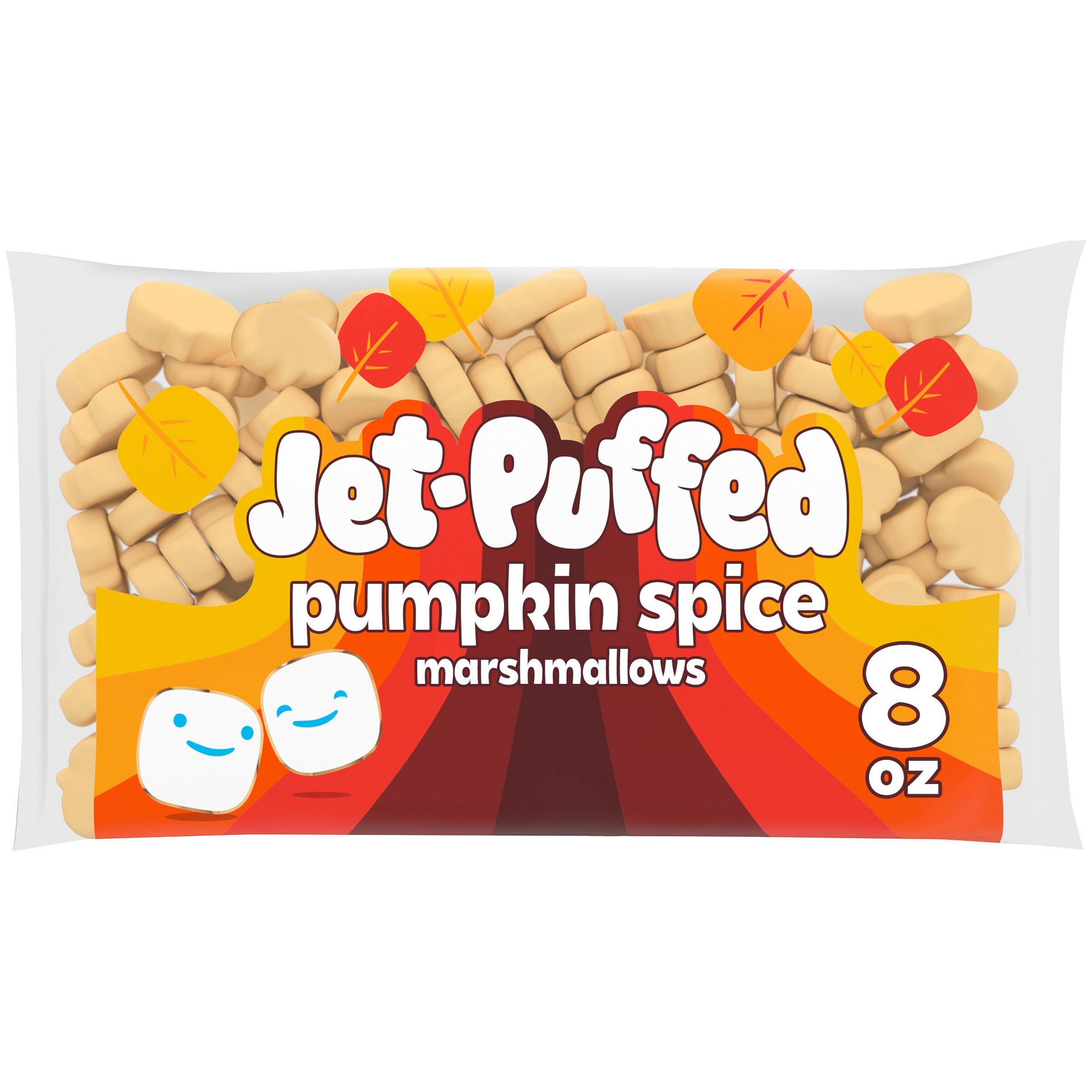 Jet-Puffed Fall Harvest Pumpkin Spice Marshmallows - 8oz