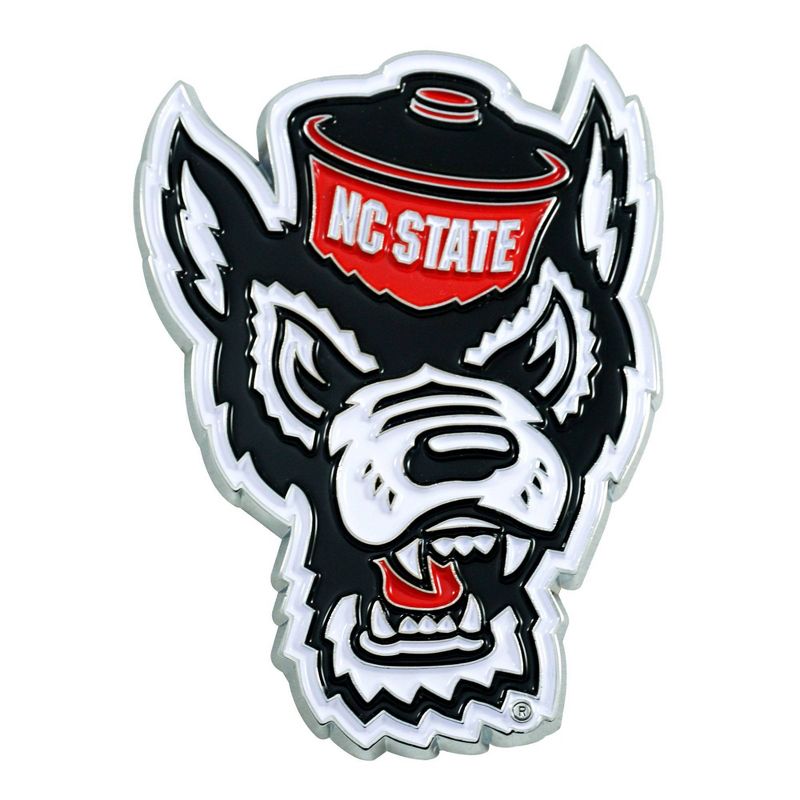 NCAA NC State Wolfpack University 3D Metal Emblem, 1 of 4