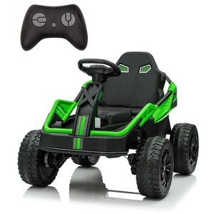 Garvee 24V Ride-On Toys for Big Kids，Electric Four Wheeler，Battery Electric Car for Kids with Parent Remote,Bluetooth Music, Horn - 1 of 4