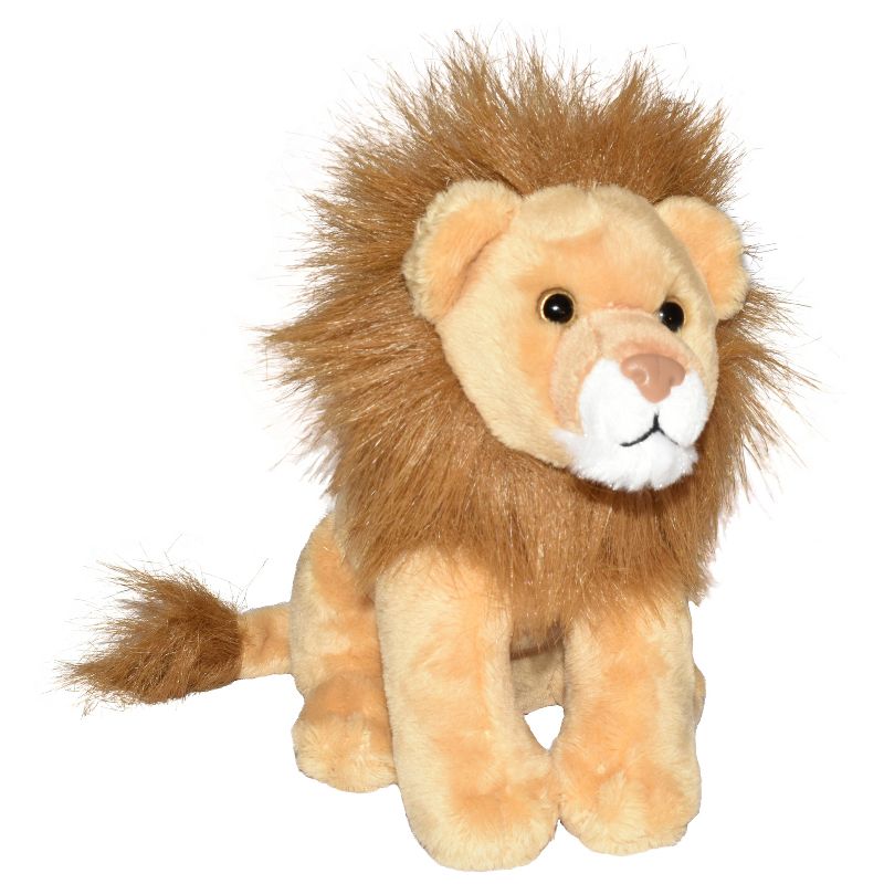 Wild Republic Wild Calls Lion Stuffed Animal, 8 Inches, 1 of 2