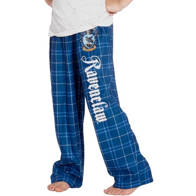 Intimo Harry Potter Big Boys Houses Plaid Pajama Lounge Pants (ravenclaw,  8) Blue : Target