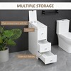 Dexmalle Bath Toilet Paper Holder with Drawers - 4 of 4