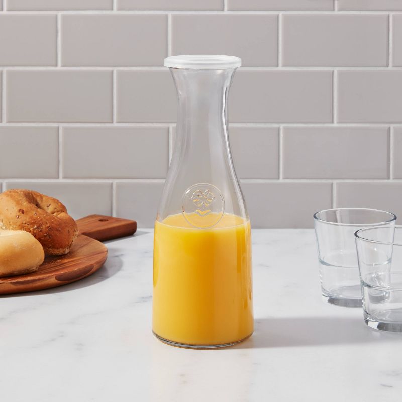 32oz Glass Carafe with Lid - Threshold&#8482;, 3 of 8
