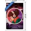 Trends International Lofi Girl - Circle Framed Wall Poster Prints - 3 of 4