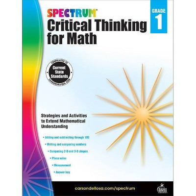 Spectrum Critical Thinking for Math, Grade 1 - (Paperback)