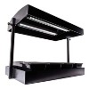 SunBlaster SL1600220 T5HO Indoor Canopy Grow Light Garden System with 2, 18-Inch 18-Watt 6400K Strip Lights & 2 NanoTech T5 Reflectors, Black - 2 of 4