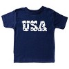 The Juniper Shop USA Distressed Stars Toddler Short Sleeve Tee - 2 of 4