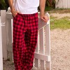 ADR Men's Soft Cotton Flannel Pajama Pants, Long Warm Pj Bottoms - 4 of 4