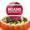 Miami University Stripes Acrylic Cake Topper Party Decoration for Wedding Anniversary Birthday Graduation - 4 of 4