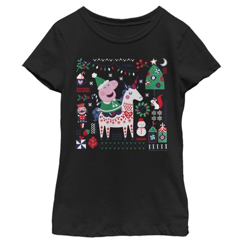 Peppa pig christmas sweater hotsell