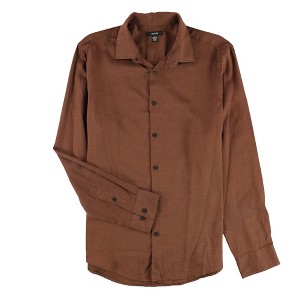 Alfani Mens Vesper Twill Button Up Shirt - 1 of 2