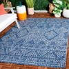 Courtyard CY8079 UV & Stain Resistant Non-Shedding Power Loomed Indoor/Outdoor Rugs - Safavieh - 2 of 4