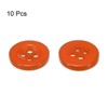 Unique Bargains Resin Craft DIY Round Flat 4-Hole Replacement Sewing Buttons 10 Pcs - 3 of 4
