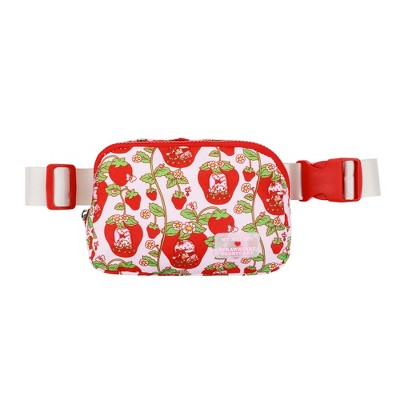 My Melody X Strawberry Shortcake Character Strawberries 19 CM Women's Fanny Pack