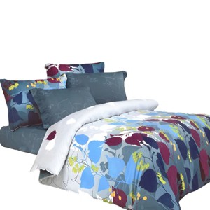 Slickblue Cotton Bedding Sheet Set - 300 Thread Count, Grapevine or Dandelion Design, 4 Sizes Available - 1 of 3