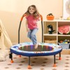 Infans 36" Foldable Kid Trampoline w/ 20 LED Lights Foam Handlebar Padded Safety Cover - 3 of 4
