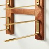 15" Wall Mounted Wood Book Rack - Hearth & Hand™ with Magnolia - 3 of 4