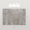 Machine Washable Area Rug Non-Slip Traditional Carpet for Living Room and Bedroom, Light Mixed Brown - 4 of 4