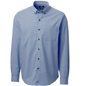 Cutter & Buck Mens Anchor Gingham Shirt - 1 of 1