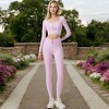 Anna-Kaci Active Women's High-Waist Twist Detail Full-Length Leggings - 3 of 4