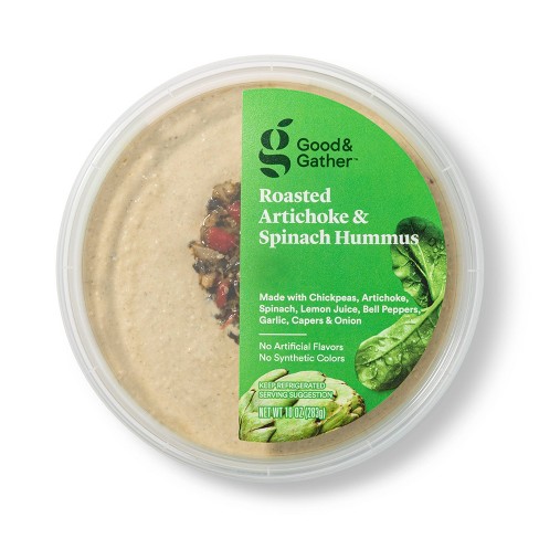 Roasted Artichoke and Spinach Hummus - 10oz - Good & Gather™ - image 1 of 4