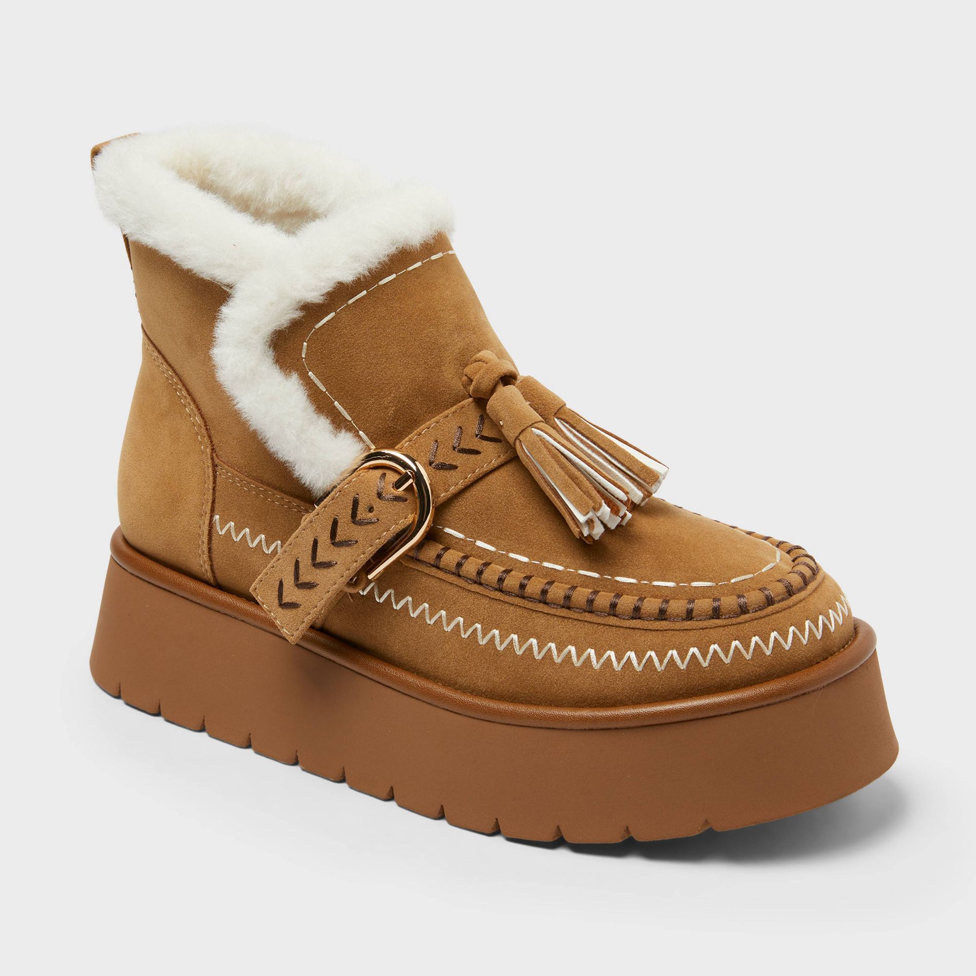 Women’s Summit Boots with Memory Foam Insole – Universal Thread™ Brown 7