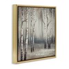 Stupell Industries Misty Birch Tree Forest Landscape, 18" x 18" - 3 of 4