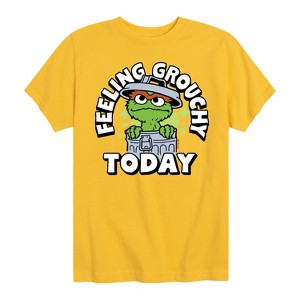 Boys' - Sesame Street - Feeling Grouchy Short Sleeve Graphic T-Shirt - 1 of 4