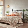 Gulches Full/Queen 6 Piece Reversible Quilt Set with Throw Pillows Orange - 4 of 4