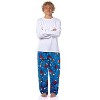 Seven Times Six Peanuts Snoopy Doghouse Christmas Lights Plush Fleece Men's Pajama Pants - 2 of 4