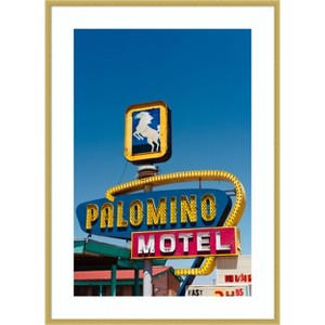 Amanti Art Palomino Motel II by Bethany Young Wood Framed Wall Art Print - 1 of 4